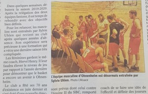 Article paru vendredi 6 septembre dans les DNA